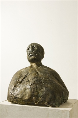 1970 Busto gesso patinato cm. 60 x 60 x 60 